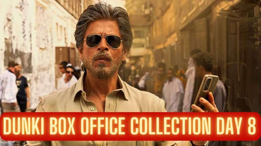 Dunki Box Office Collection Day 8